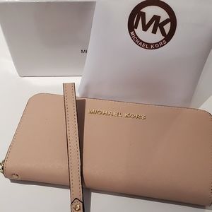 MK wristlet wallet